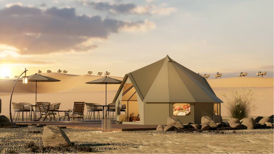 和布克赛尔露营酒店帐篷厂家